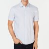 Michael Kors N's Solid Stretch Shirt -macys shop 10238718 fpx