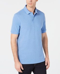 Club Room Men's Classic Fit Performance Stretch Polo, Created For Macy's