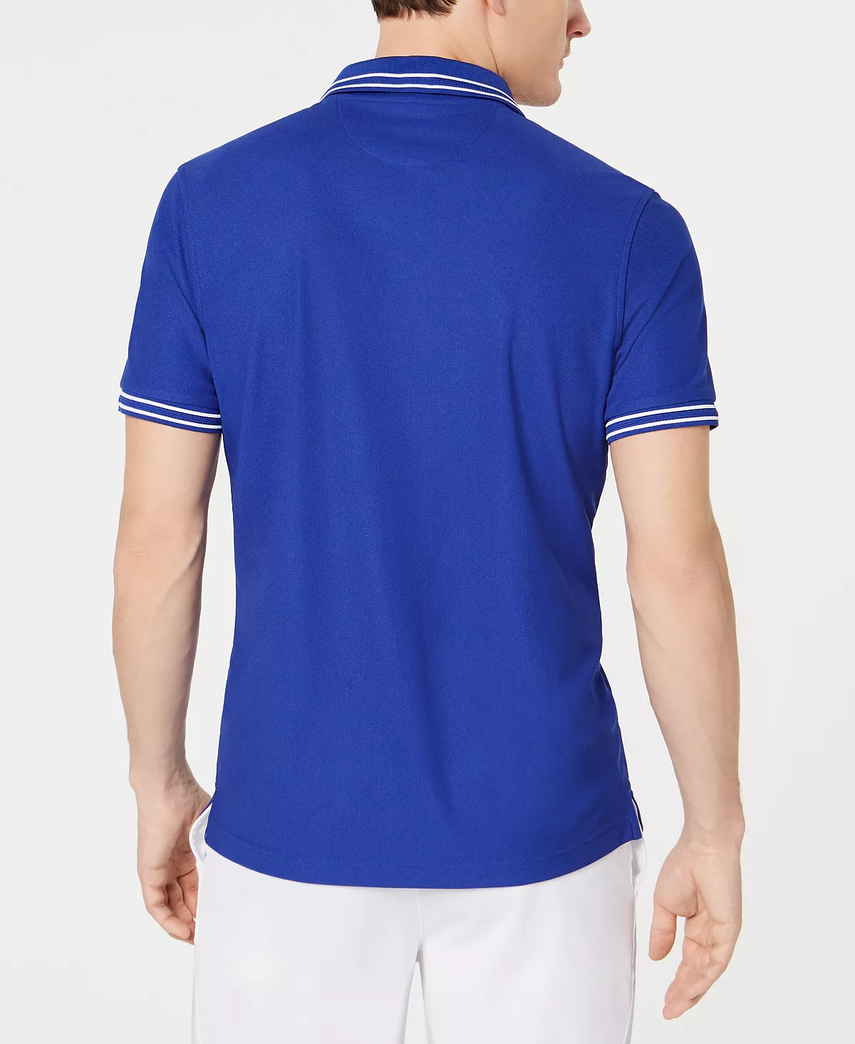 Men's Performance Stripe Polo, Created For Macy's Club Room Men's Performance Stripe Polo, Created For Macy's -macys shop