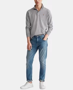Polo Ralph Lauren Men's Classic-Fit Long Sleeve Soft Cotton Polo 5 Polo Ralph Lauren Men's Classic-Fit Long Sleeve Soft Cotton Polo -macys shop 13357264 fpx