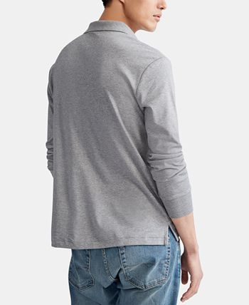 Men's Classic-Fit Long Sleeve Soft Cotton Polo Polo Ralph Lauren Men's Classic-Fit Long Sleeve Soft Cotton Polo -macys shop