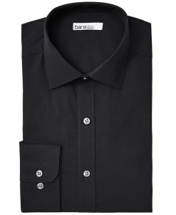 Bar III Men's Organic Cotton Solid Slim Fit Dress Shirt, Created For Macy's