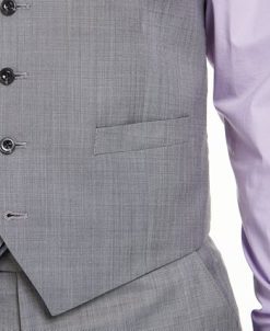 Michael Kors N's Modern-Fit Airsoft Stretch Suit Vest -macys shop 16416902 fpx