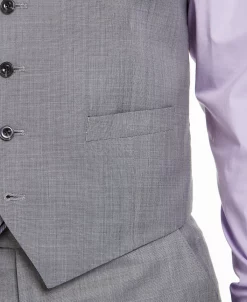 Michael Kors N's Modern-Fit Airsoft Stretch Suit Vest -macys shop 16416902 fpx