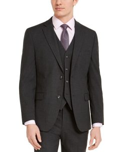 Alfani Men's Slim-Fit Stretch Solid Suit Jacket, Created For Macy's
