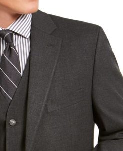 Alfani Men's Classic-Fit Stretch Solid Suit Jacket, Created For Macy's 4 Alfani Men's Classic-Fit Stretch Solid Suit Jacket, Created For Macy's -macys shop 16425834 fpx