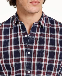 Sun + Stone Men's Dio Plaid Shirt, Created For Macy's -macys shop 16490391 fpx
