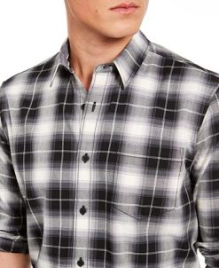 Sun + Stone Men's Will Plaid Shirt, Created For Macy's -macys shop 16490417 fpx