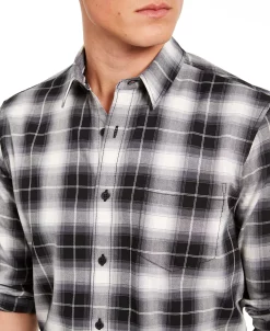 Sun + Stone Men's Will Plaid Shirt, Created For Macy's -macys shop 16490417 fpx