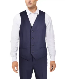 Alfani Men's Classic-Fit Stretch Solid Suit Vest, Created For Macy's -macys shop 17940039 fpx