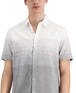 INC International Concepts Men's Ombre Shirt, Created For Macy's -macys shop 18281022 fpx