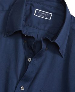Club Room Men's Regular Fit Cotton Pinpoint Dress Shirt, Created For Macy's -macys shop 18621539 fpx