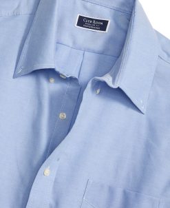 Club Room Men's Regular Fit Cotton Oxford Dress Shirt, Created For Macy's -macys shop 18621599 fpx