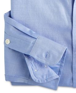 Club Room Men's Regular Fit Cotton Spread Collar Pinpoint Dress Shirt, Created For Macy's -macys shop 18621647 fpx