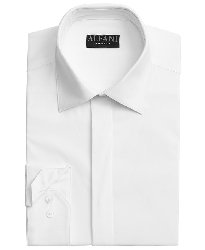 Men's Regular Fit 2-Way Stretch Formal Convertible-Cuff Dress Shirt, Created For Macy's Alfani Men's Regular Fit 2-Way Stretch Formal Convertible-Cuff Dress Shirt, Created For Macy's -macys shop