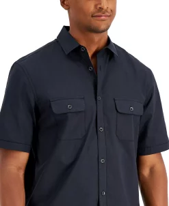 Alfani Men's Warren Shirt, Created For Macy's -macys shop 19336198 fpx