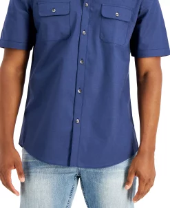 Alfani Men's Warren Shirt, Created For Macy's -macys shop 19336204 fpx