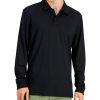Alfani Men's Regular-Fit Solid Long-Sleeve Supima Polo Shirt, Created For Macy's -macys shop 19350453 fpx