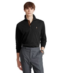 Polo Ralph Lauren Men's Classic-Fit Long Sleeve Soft Cotton Polo Shirt