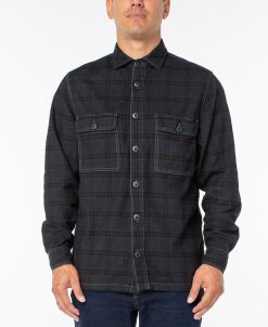 Sanctuary Men's Lightweight Cotton Flannel Shirt
