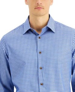 Club Room Men's Debala Plaid Shirt, Created For Macy's -macys shop 19874521 fpx