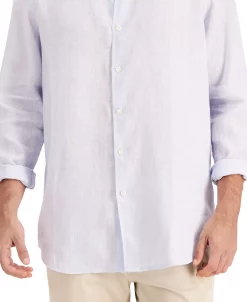 Club Room Men's Linen Shirt, Created For Macy's 6 Club Room Men's Linen Shirt, Created For Macy's -macys shop 20129311 fpx