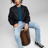 And Now This Men's Skinny-Fit Stretch Jeans, Lightly Filled Bomber Jacket & Short-Sleeve Henley Shirt Separates -macys shop 20134432 fpx