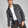 And Now This Men's Brushed Flannel Plaid Shirt -macys shop 20182181 fpx