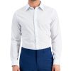 Club Room Men's Slim Fit Striped Dress Shirt, Created For Macy's -macys shop 20196562 fpx