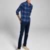 And Now This Men's Plaid Brushed Flannel Shirt -macys shop 20343110 fpx