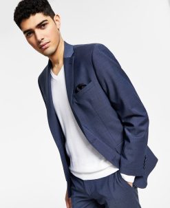 Bar III Men's Slim-Fit Solid Suit Jacket, Created For Macy's