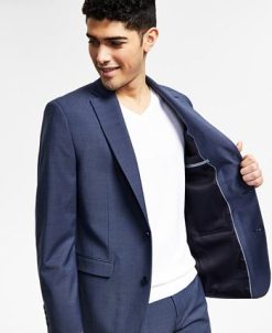 Bar III Men's Slim-Fit Solid Suit Jacket, Created For Macy's -macys shop 20610482 fpx