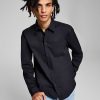 And Now This Men's Poplin Long-Sleeve Button-Up Shirt