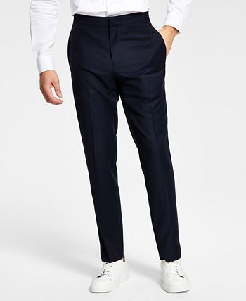 Men's Slim-Fit Navy Tuxedo Pants, Created For Macy's Alfani Men's Slim-Fit Navy Tuxedo Pants, Created For Macy's -macys shop