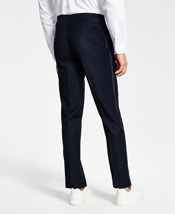 Men's Slim-Fit Navy Tuxedo Pants, Created For Macy's Alfani Men's Slim-Fit Navy Tuxedo Pants, Created For Macy's -macys shop