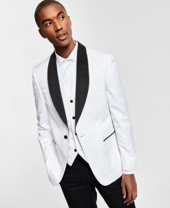 Alfani Men's Slim-Fit Tuxedo Jackets, Created For Macy's