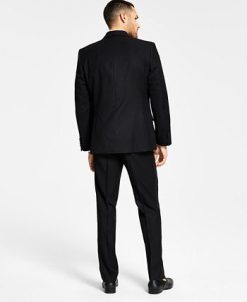 Alfani Men's Classic-Fit Stretch Black Tuxedo Jacket, Created For Macy's -macys shop 20665506 fpx