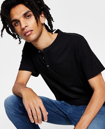 Men's Henley Shirt, Created For Macy's INC International Concepts Men's Henley Shirt, Created For Macy's -macys shop