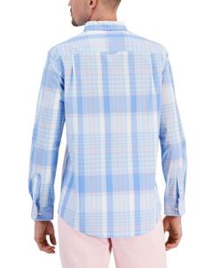 Club Room Men's Spotlight Plaid Shirt, Created For Macy's -macys shop 21104681 fpx