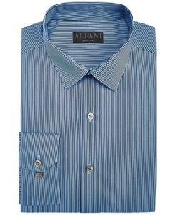 Alfani Men's Slim Fit Stripe Dress Shirt, Created For Macy's 3 Alfani Men's Slim Fit Stripe Dress Shirt, Created For Macy's -macys shop 21145690 fpx