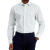 Bar III Men's Slim-Fit Stretch Medallion Print Dress Shirt, Created For Macy's -macys shop 21243750 fpx