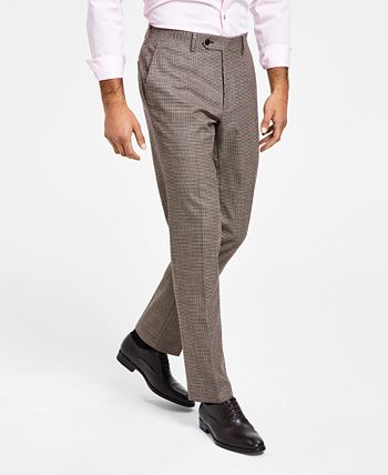 Men's Slim-Fit Check Suit Separate Pants, Created For Macy's Bar III Men's Slim-Fit Check Suit Separate Pants, Created For Macy's -macys shop