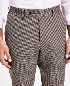 Bar III Men's Slim-Fit Check Suit Separate Pants, Created For Macy's 5 Bar III Men's Slim-Fit Check Suit Separate Pants, Created For Macy's -macys shop 21469410 fpx