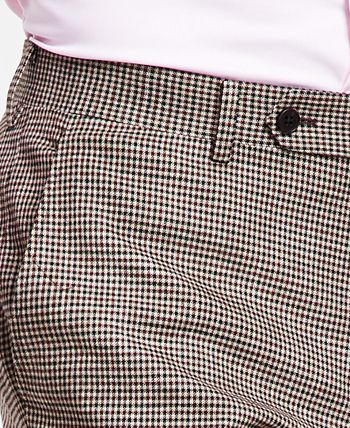 Men's Slim-Fit Check Suit Separate Pants, Created For Macy's Bar III Men's Slim-Fit Check Suit Separate Pants, Created For Macy's -macys shop