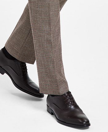 Men's Slim-Fit Check Suit Separate Pants, Created For Macy's Bar III Men's Slim-Fit Check Suit Separate Pants, Created For Macy's -macys shop