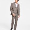 Bar III Men's Slim-Fit Check Vested Suit Separates, Created For Macy's 2 Bar III Men's Slim-Fit Check Vested Suit Separates, Created For Macy's -macys shop 21469522 fpx