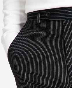 Alfani Men's Slim-Fit Pinstripe Suit Separate Pants, Created For Macy's -macys shop 21469790 fpx