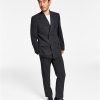 Alfani Men's Slim-Fit Double-Breasted Pinstripe Suit Separates, Created For Macy's -macys shop 21470043 fpx