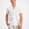 INC International Concepts Men's Regular-Fit Textured Floral Jacquard Camp Shirt, Created For Macy's