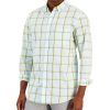 Club Room Men's Cresta Plaid Woven Long-Sleeve Single Pocket Shirt, Created For Macy's 1 Club Room Men's Cresta Plaid Woven Long-Sleeve Single Pocket Shirt, Created For Macy's -macys shop 21621319 fpx